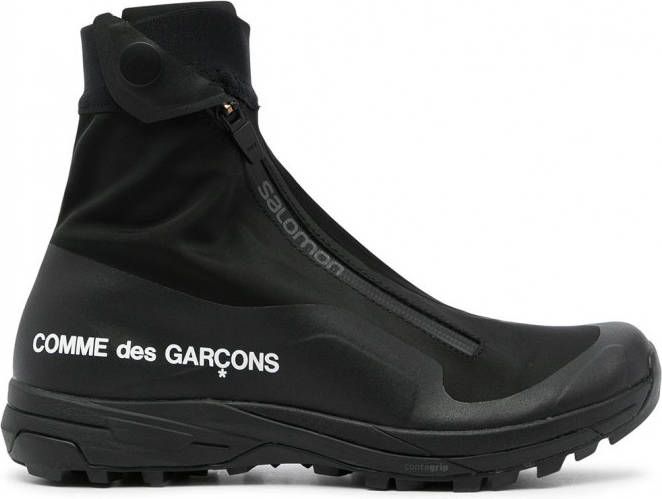 Comme Des Garçons x Salomon high-top sneakers Zwart