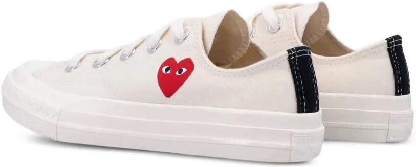 Comme Des Garçons Play Kids x Converse Chuck Taylor 70 sneakers Wit - Foto 2