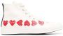 Comme Des Garçons Play x Converse x Converse Chuck 70 Multi Hearts high-top sneakers Beige - Thumbnail 1
