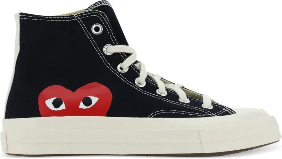 Comme Des Garçons Play x Converse Big Heart Chuck 70 sneakers Zwart