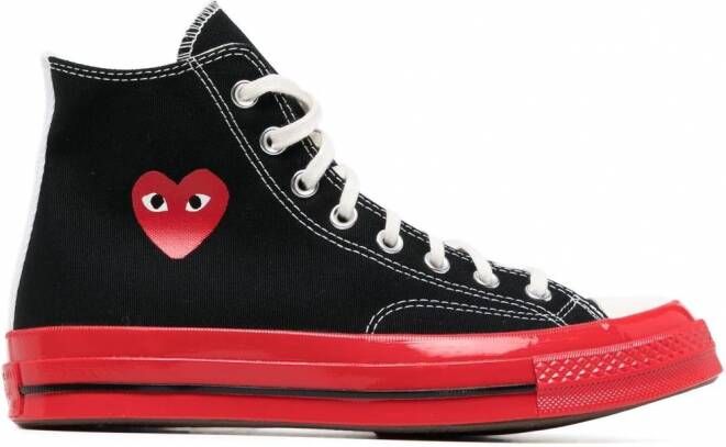 Comme Des Garçons Play x Converse Chuck 70 high-top sneakers Zwart