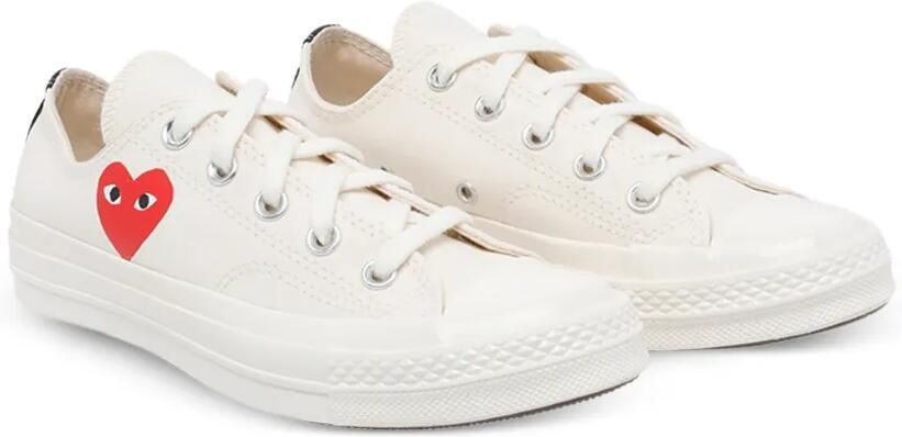 Comme Des Garçons Play x Converse Chuck 70 sneakers Beige - Foto 3