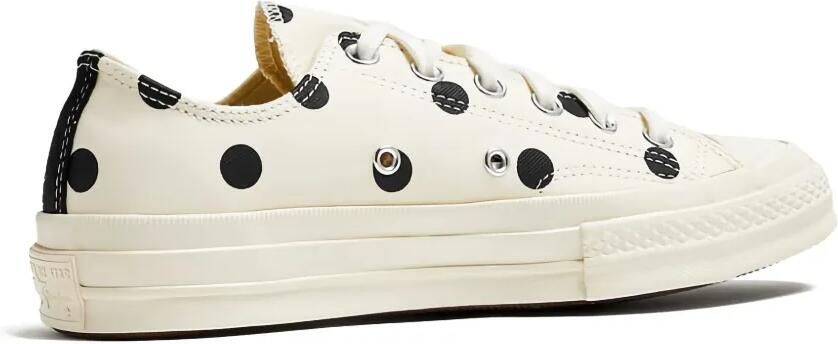 Comme Des Garçons Play x Converse Chuck Taylor 70 sneakers met stippen en hart Wit - Foto 4