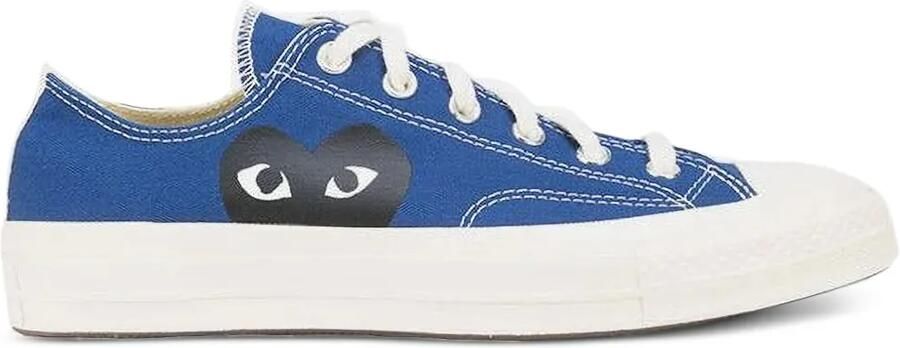 Comme Des Garçons Play x Converse Chuck Taylor sneakers met hartprint Blauw
