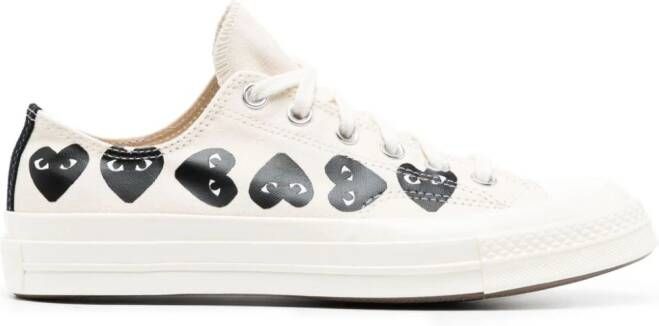 Comme Des Garçons Play x Converse x Converse Chuck Taylor 70 canvas sneakers Beige