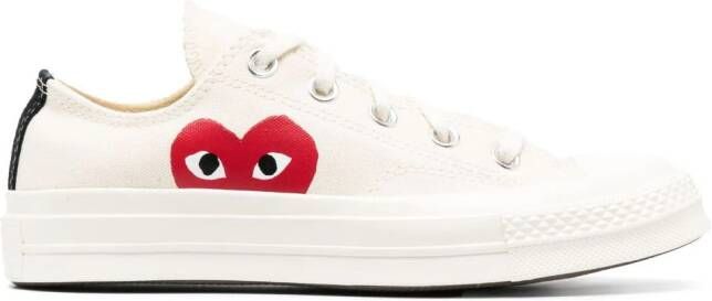 Comme Des Garçons Play x Converse x Converse All Star low-top sneakers Beige