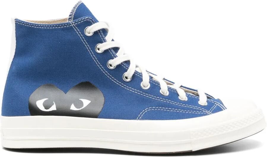 Comme Des Garçons Play x Converse x Converse Chuck Taylor '70 high-top sneakers Blauw
