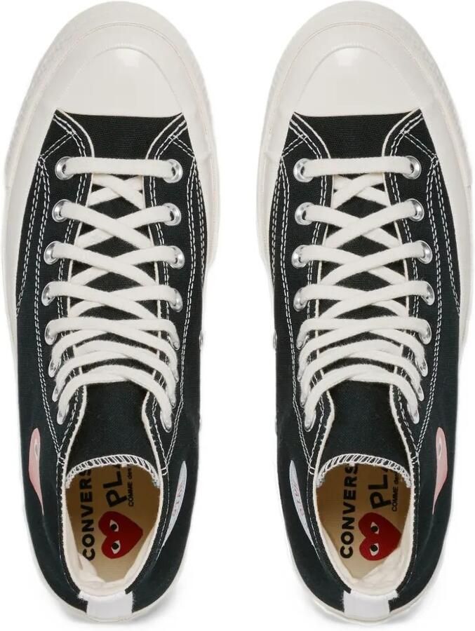 Comme Des Garçons Play x Converse x Converse Chuck Taylor sneakers Zwart - Foto 2