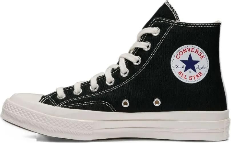 Comme Des Garçons Play x Converse x Converse Chuck Taylor sneakers Zwart - Foto 4