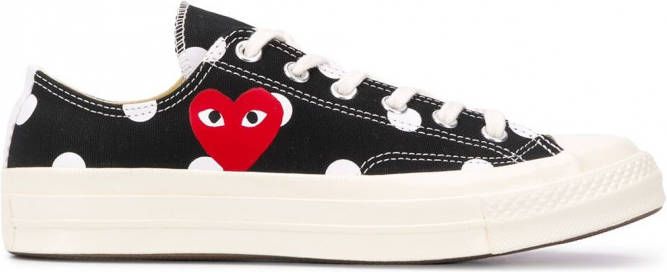 Comme Des Garçons Play x Converse x Converse low-top sneakers Zwart