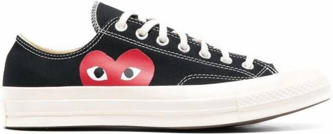 Comme Des Garçons Play x Converse x PLAY Converse Chuck Taylor All Star '70 low-top sneakers Zwart