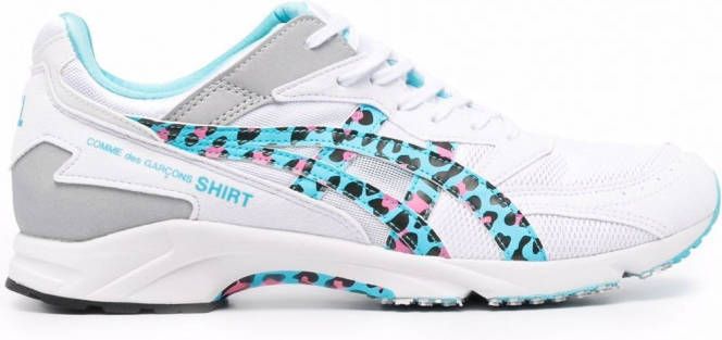 ASICS Sneakers met colourblocking Wit