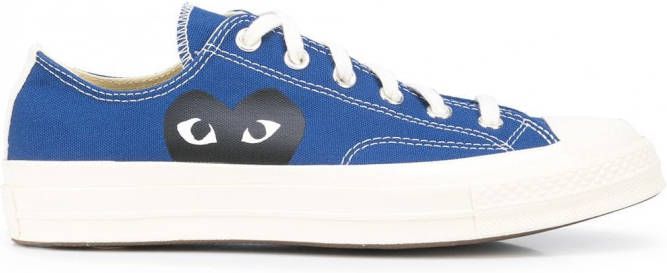 Comme Des Garçons Play x Converse Chuck 70 low-top sneakers Blauw