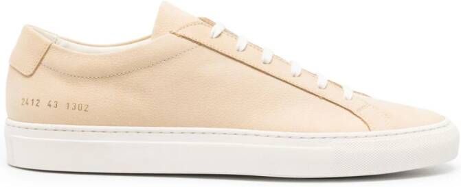 Common Projects Achilles leren sneakers Beige