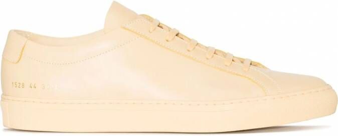 Common Projects Achilles low-top sneakers Geel