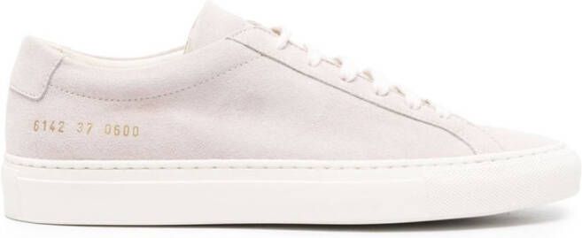 Common Projects Achilles suède sneakers Roze