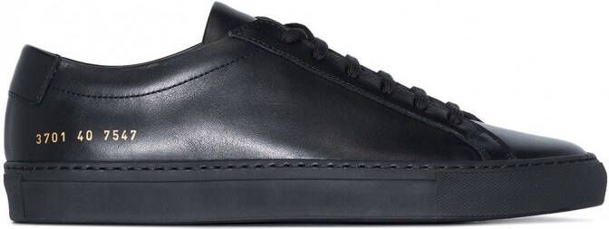 Common Projects black Original Achilles Leather Sneakers Zwart