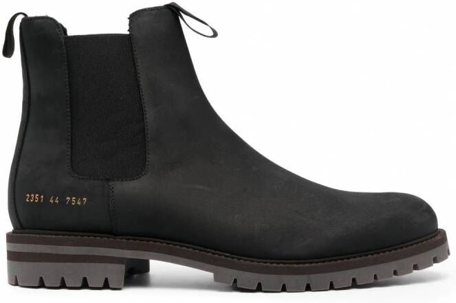 Common Projects Chelsea laarzen 7547 BLACK