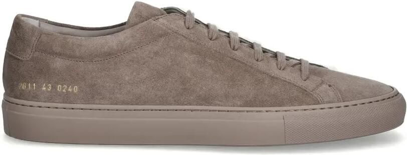 Common Projects Achilles Premium suède sneakers Bruin
