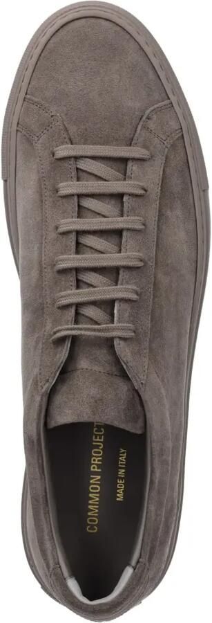 Common Projects Achilles Premium suède sneakers Bruin - Foto 4