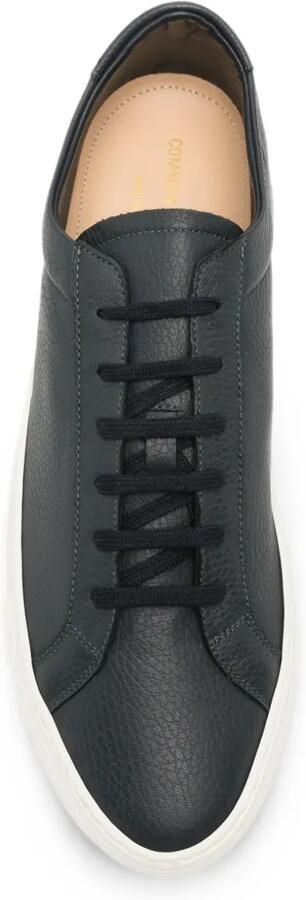 Common Projects Achilles sneakers van leer met textuur Blauw
