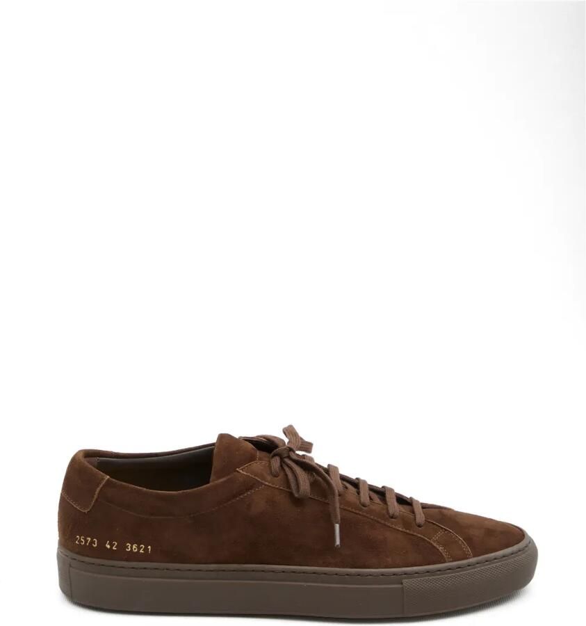 Common Projects Achilles suède sneakers Bruin