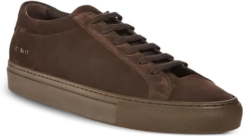 Common Projects Achilles suède sneakers Bruin - Foto 3