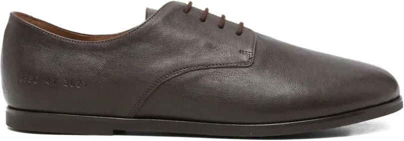 Common Projects Derby schoenen met ronde neus Bruin