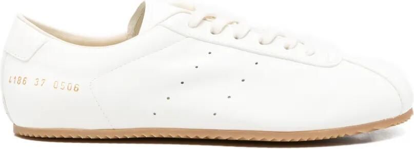 Common Projects Driving geperforeerde sneakers Wit