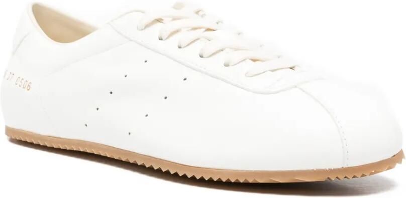 Common Projects Driving geperforeerde sneakers Wit - Foto 2