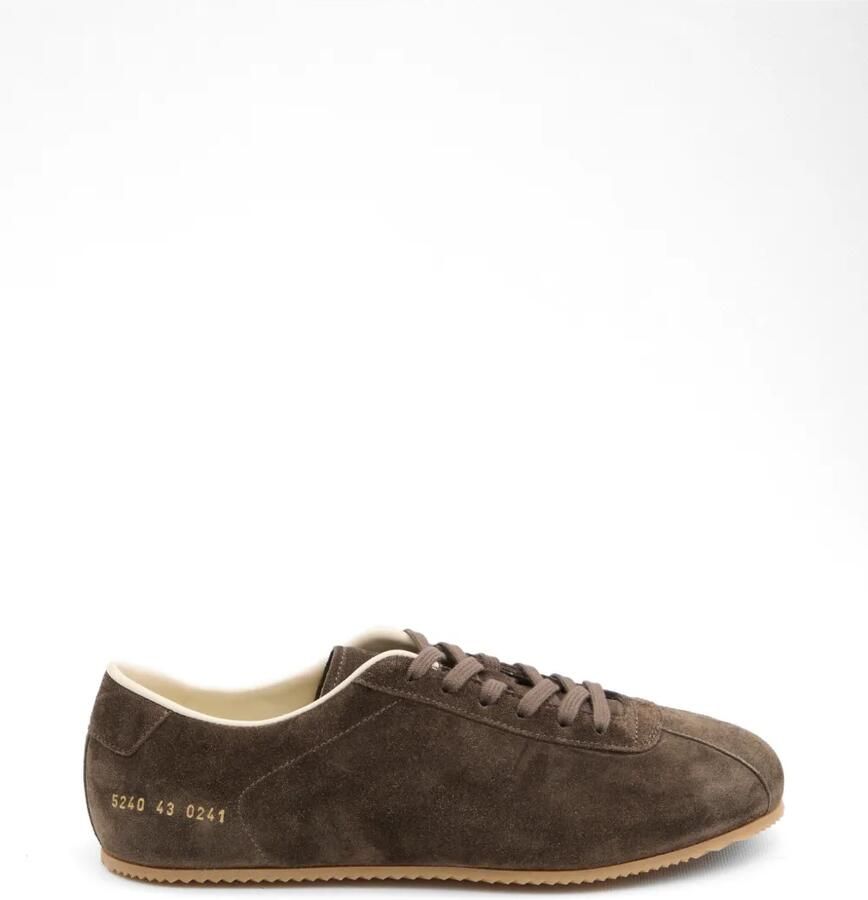 Common Projects Driving suède sneakers Bruin