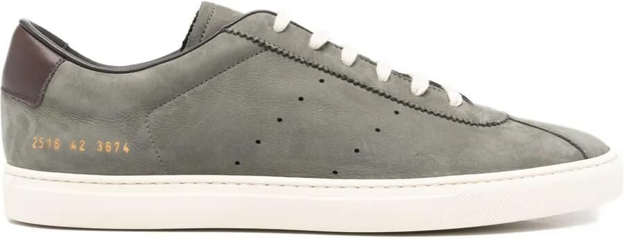 Common Projects Geperforeerde sneakers Grijs