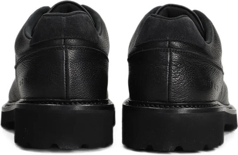 Common Projects grained leather lace-up sneakers Zwart - Foto 4