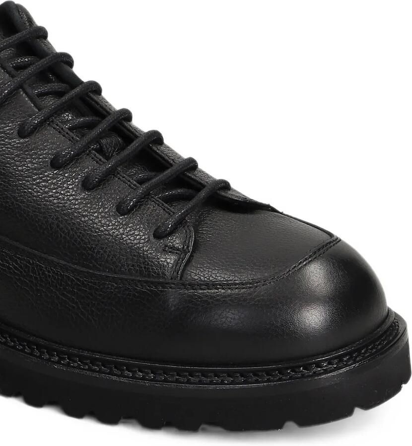 Common Projects grained leather lace-up sneakers Zwart - Foto 2