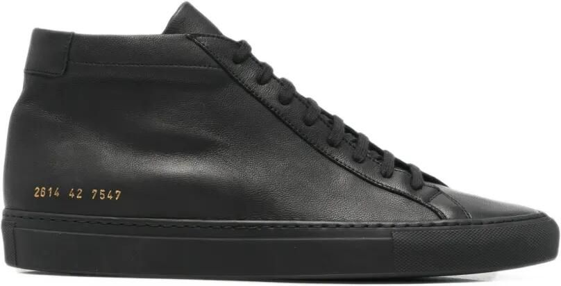 Common Projects High-top leren sneakers Zwart