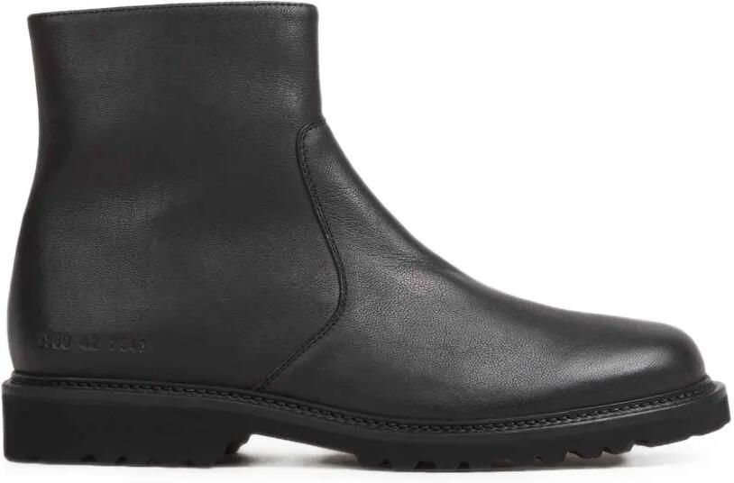 Common Projects Laarzen met chunky zool en ritssluiting Zwart