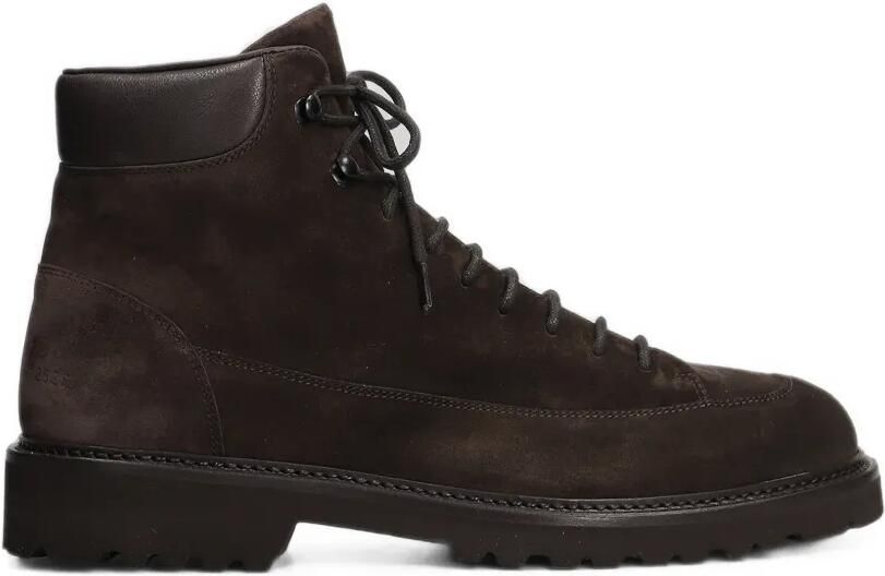 Common Projects lace-up suede ankle boots Bruin