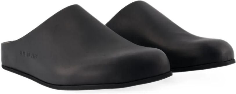 Common Projects Leren muiltjes Zwart