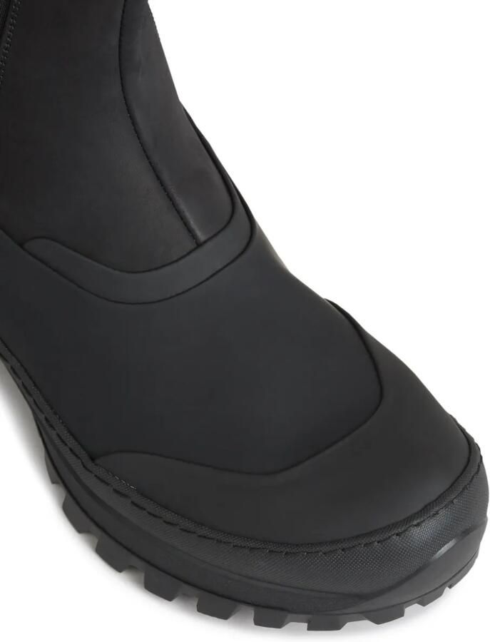 Common Projects Leren enkellaarzen Zwart - Foto 3
