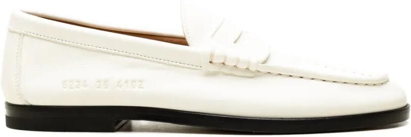 Common Projects Leren loafers Beige