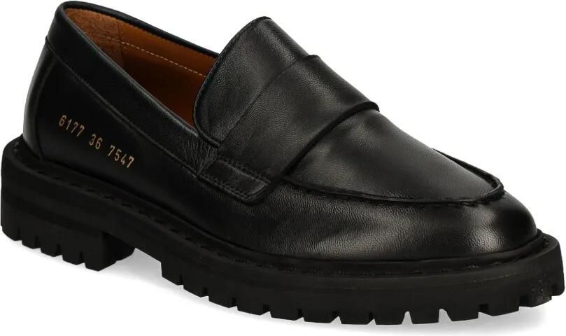 Common Projects Leren loafers Zwart - Foto 3