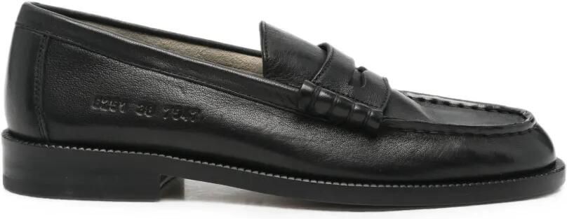 Common Projects Leren penny loafers Zwart