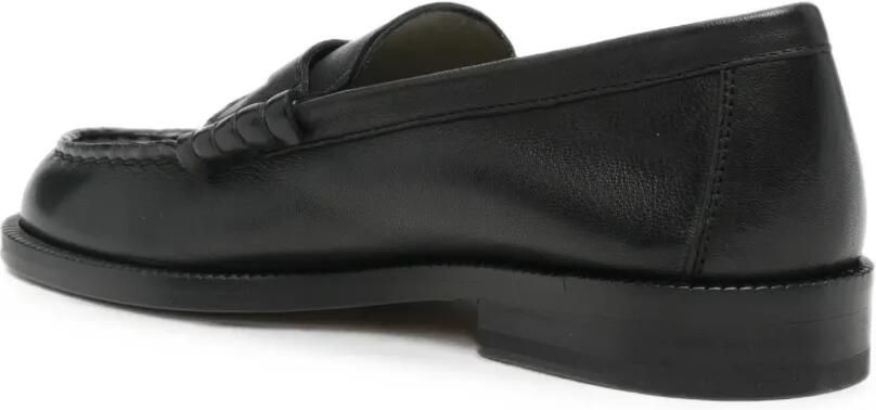 Common Projects Leren penny loafers Zwart - Foto 3