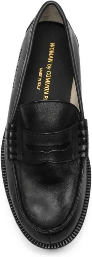 Common Projects Leren penny loafers Zwart - Foto 4