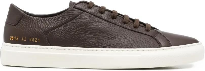 Common Projects Leren sneakers Bruin