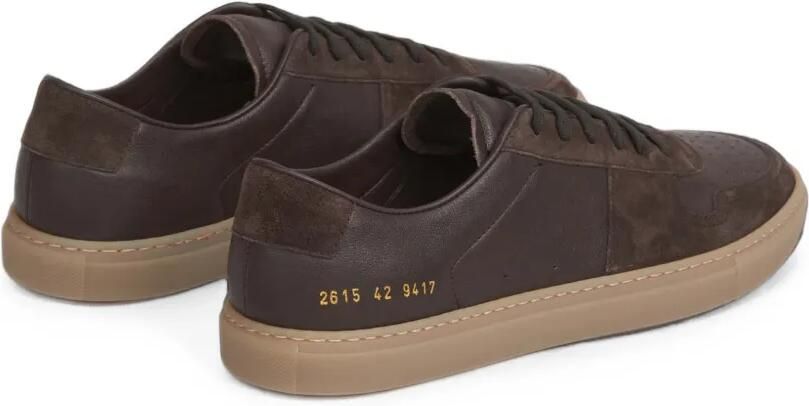 Common Projects Leren sneakers met vlakken Bruin - Foto 5