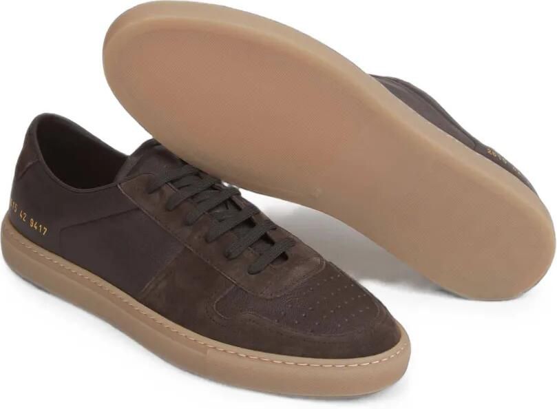 Common Projects Leren sneakers met vlakken Bruin - Foto 3