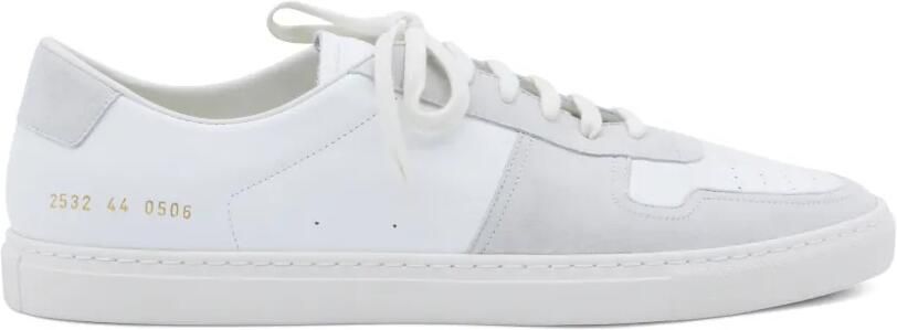 Common Projects Leren sneakers met vlakken Wit