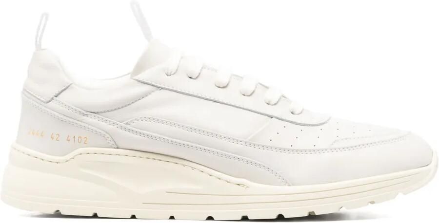 Common Projects Leren sneakers Wit