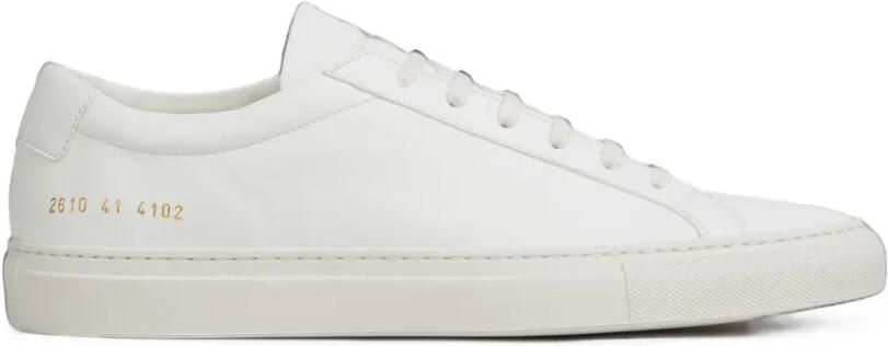 Common Projects Leren sneakers Wit